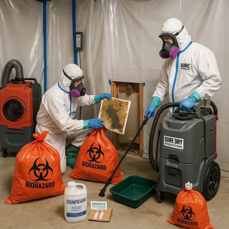 Contaminated Water Handling Protocols process in Clayton, CA