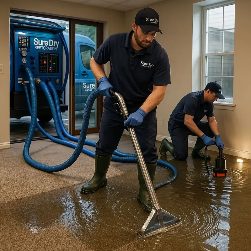Water Extraction and Removal process in Clayton, CA